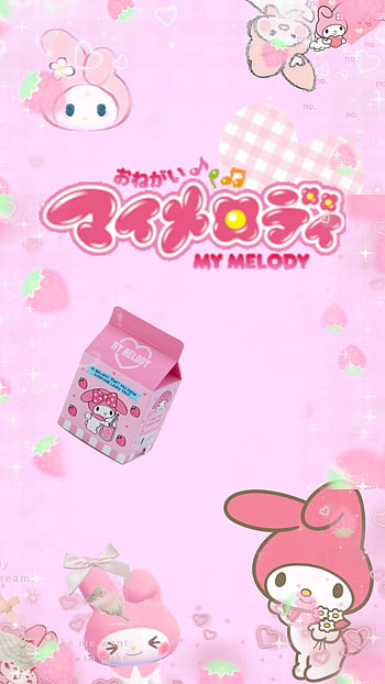 My melody, dibuj0s, anim3 HD phone wallpaper