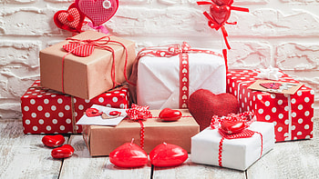 Valentine’s Day, Gifts HD wallpaper