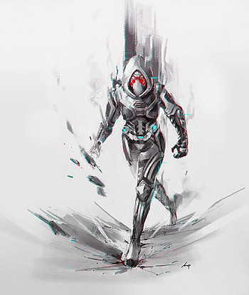 Ghost in Ant-Man, ArtStation, Ant-Man and the Wasp, Ghost HD phone wallpaper