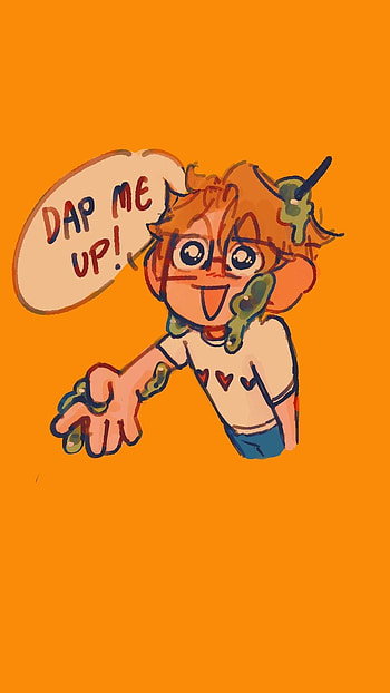 Dap! || Slimecicle, art, mcyt, simplistic, dsmp HD phone wallpaper