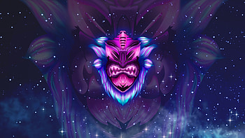 Tiki Space Stars Field Abstract , abstract, digital-art, artist, artwork HD wallpaper