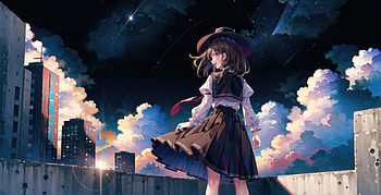 Voyage 1969, anime-girl, anime, artist, artwork, digital-art HD wallpaper