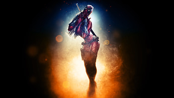 Deadpool Girl , deadpool, superheroes, artwork, artist, digital-art HD wallpaper