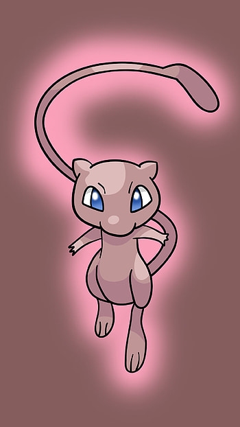 Mew pokemon, drawing, Anime HD phone wallpaper