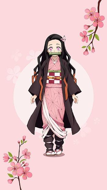 Nezuko, Cute Anime Demon HD phone wallpaper