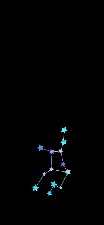 Zodiac Signs, Virgo , Colorful artwork, Iridescent design HD phone wallpaper