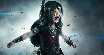 Wonder Woman Cute Girl, little-girl, wonder-woman, child, cute HD wallpaper