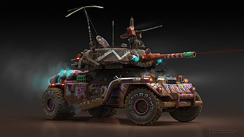 Rage 2 Vehicles Concept Art, rage-2, 2018-games, games, concept-art HD wallpaper