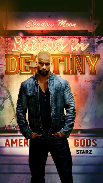 Ricky Whittle, Movies, American Gods, Neil Gaiman HD phone wallpaper
