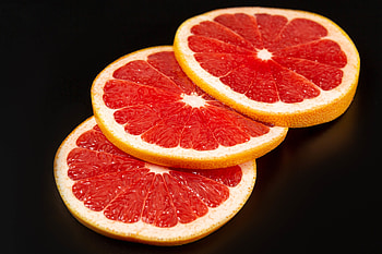 Food, Fruit, Citrus, Lobules, Slices, Grapefruit HD wallpaper