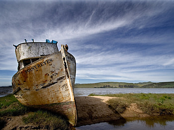 Ship, ships, sky, nature, abstract HD wallpaper
