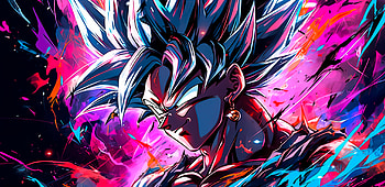 Artistic Ultra Instinct Goku, Goku, Ultra Instinct (Dragon Ball), Anime, Dragon Ball Super HD wallpaper