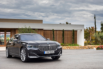 BMW 745Le xDrive, vehicle, BMW 7 Series HD wallpaper