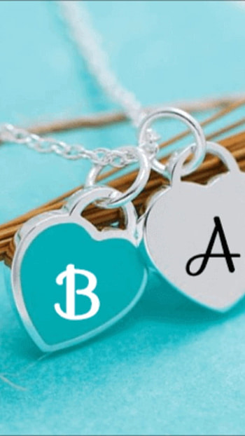 B Name, Heart, B Love A HD phone wallpaper