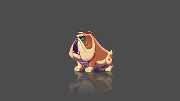 Bulldog , bulldog, artwork, artist, digital-art, artstation HD wallpaper
