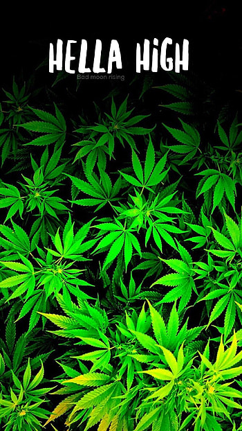 Hella high, background Stoner marijuana HD phone wallpaper