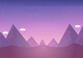 Mountains Clouds Illustration Minimalism, mountains, minimalism, artist, artwork, digital-art, clouds, illustration HD wallpaper