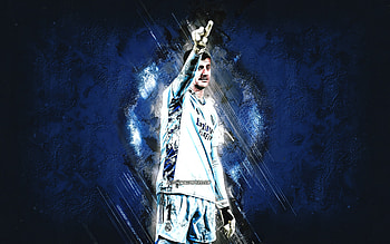 Thibaut Courtois, belgian, real madrid, courtois, football HD wallpaper