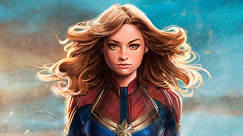 Captain Marvel New Artwork, captain-marvel-movie, captain-marvel, 2019-movies, movies, artwork, artstation, digital-art, brie-larson, carol-danvers HD wallpaper