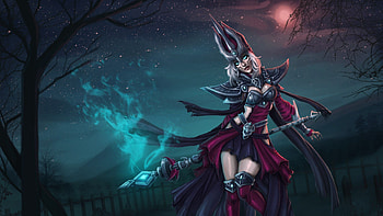 Karthus, League of Legends, Illustration art, Anime HD wallpaper