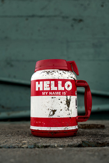 Words, Jug, Stains, Spots, Inscription, Thermos, Dirty HD phone wallpaper
