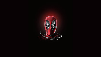 Deadpool Minimal Art , deadpool, superheroes, artist, artwork, digital-art, behance HD wallpaper