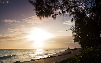 Perfect!, beautiful, tropical, sunset, beach HD wallpaper