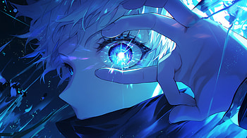 Jujutsu Kaisen: Satoru Gojo Eye, Anime, Jujutsu Kaisen, Satoru Gojo, eye, Anime Eyes HD wallpaper