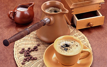 Coffee Time, Coffee, Beverage, Creamer, Coffee cup HD wallpaper