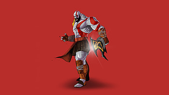Epic Saga Of Kratos, kratos, games, artwork, digital-art, god-of-war, video-games, artstation HD wallpaper
