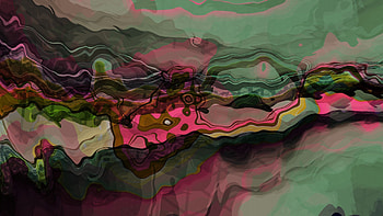 Abstract, Bright, Lines, Wavy, Colourful, Colorful HD wallpaper