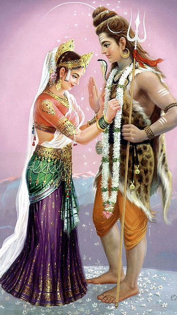 Bholenath Ki , Lord, Shiva Parvati, Vivaha HD phone wallpaper