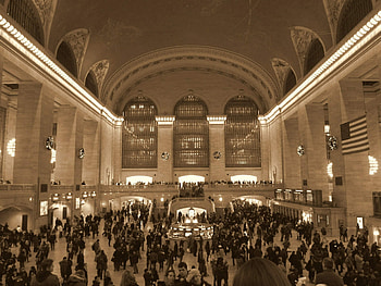 Grand Central Station, Largest railway station, Architectural marvel, New York USA HD wallpaper