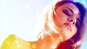 Face, lips, model, hair HD wallpaper