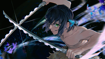 Demon Slayer Sword HD wallpaper
