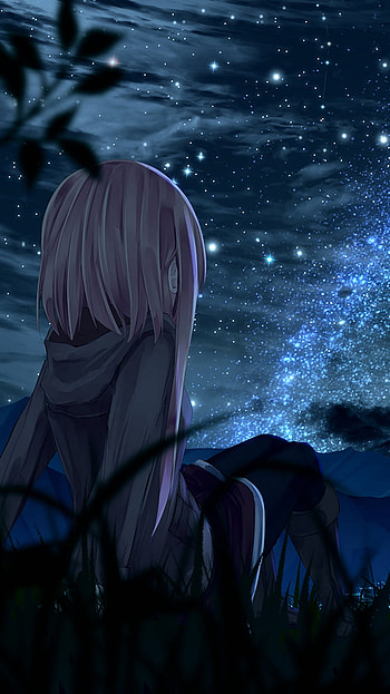 night, Anime, Original, anime night HD phone wallpaper