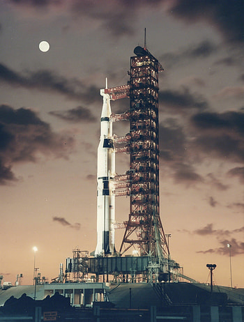 Apollo 11, Saturn V, Backgrounds HD phone wallpaper