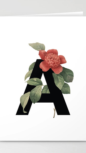A Name Wale, Black Logo, Letter A HD phone wallpaper