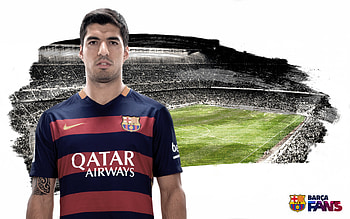 Luis Suarez FC Barcelona, soccer, sports, football, fc-barcelona, fcb, fc-barcelona-team HD wallpaper