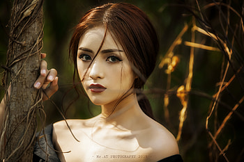 Mai Anh Quyen, asian, model, girls HD wallpaper