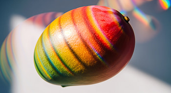 Vibrant Mango, mango, fruit, close-up HD wallpaper