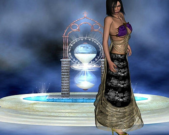 Lady, abstract, fantasy HD wallpaper