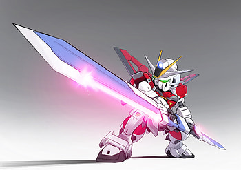 ZGMF-X56S Impulse Gundam, Anime, Mobile Suit Gundam Seed Destiny HD wallpaper
