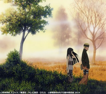The Last: Naruto the Movie, shippuuden, romance, long hair, hinata, last, anime, love, movie, couple, naruto HD wallpaper