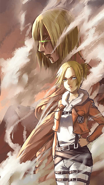 Leonhart And Titan, Annie Leonhart, And Titan HD phone wallpaper