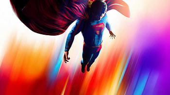 Superman Flying Over The Skyline, superman-legacy, superman, david-corenswet, superheroes, dc-comics, movies, artwork, artist, digital-art HD wallpaper