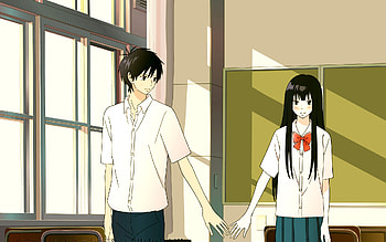 Kimi Ni Todoke, Anime, Sawako Kuronuma, Shota Kazehaya HD wallpaper