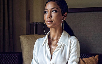 Jhene Aiko, White dress, hoot HD wallpaper