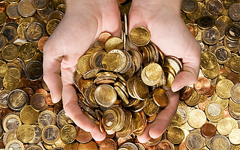 Euro, Gold Coins HD wallpaper
