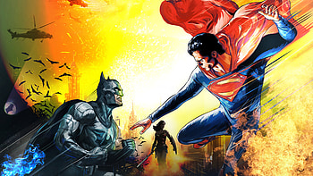 Artwork Batman V Superman , batman, superman, superheroes, artwork HD wallpaper